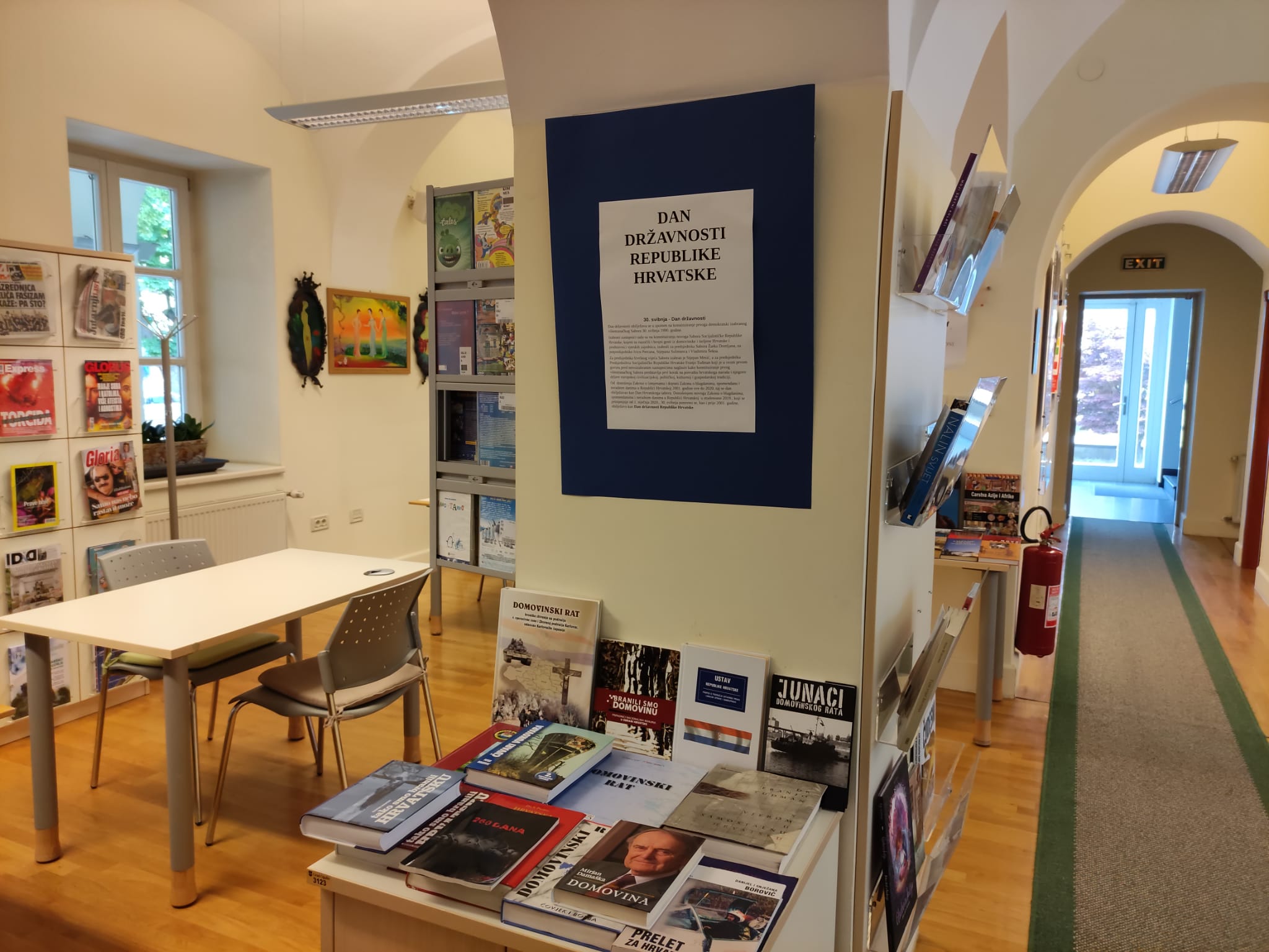 Izložba knjiga povodom Dana državnosti