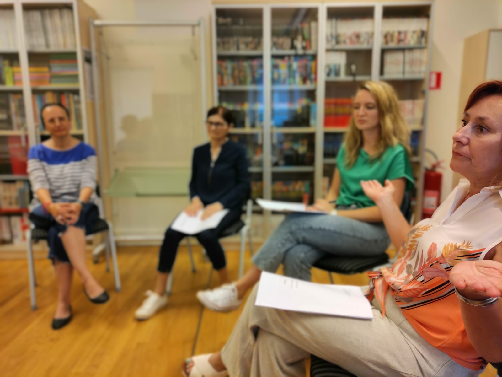 Održana biblioterapijska radionica “O partnerskim odnosima”