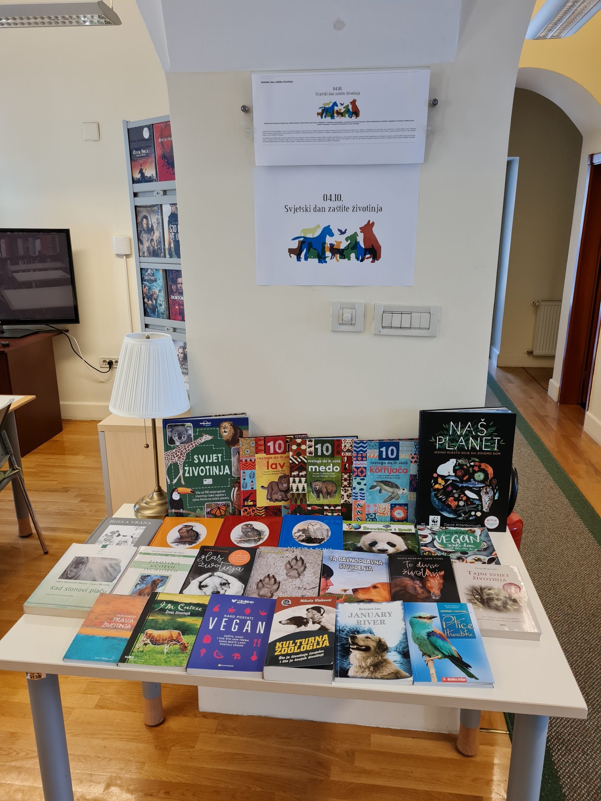Svjetski dan zaštite životinja – izložba knjiga