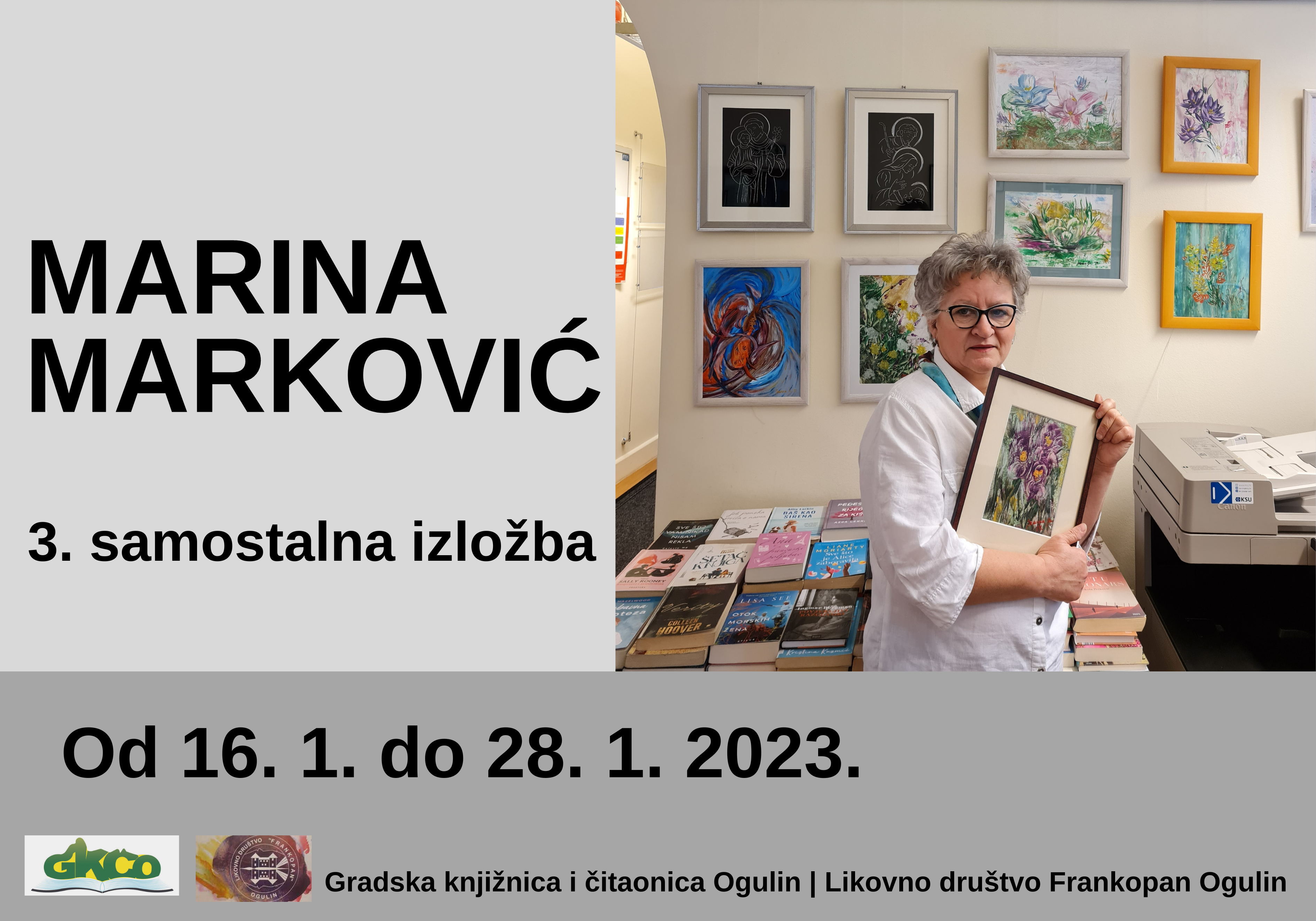 Izložba umjetničkih radova Marine Marković