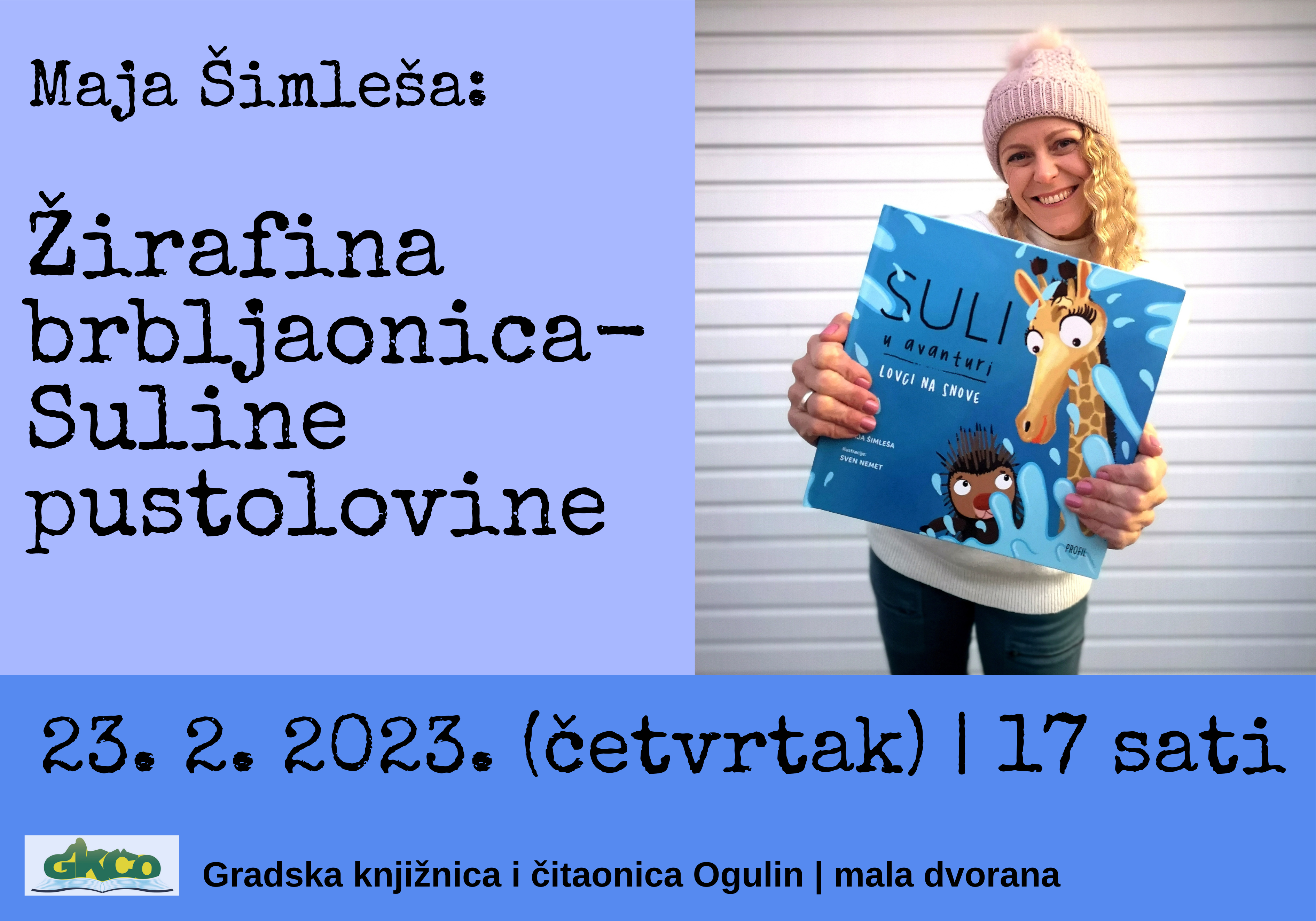 Maja Šimleša: Žirafina brbljaonica-Suline pustolovine