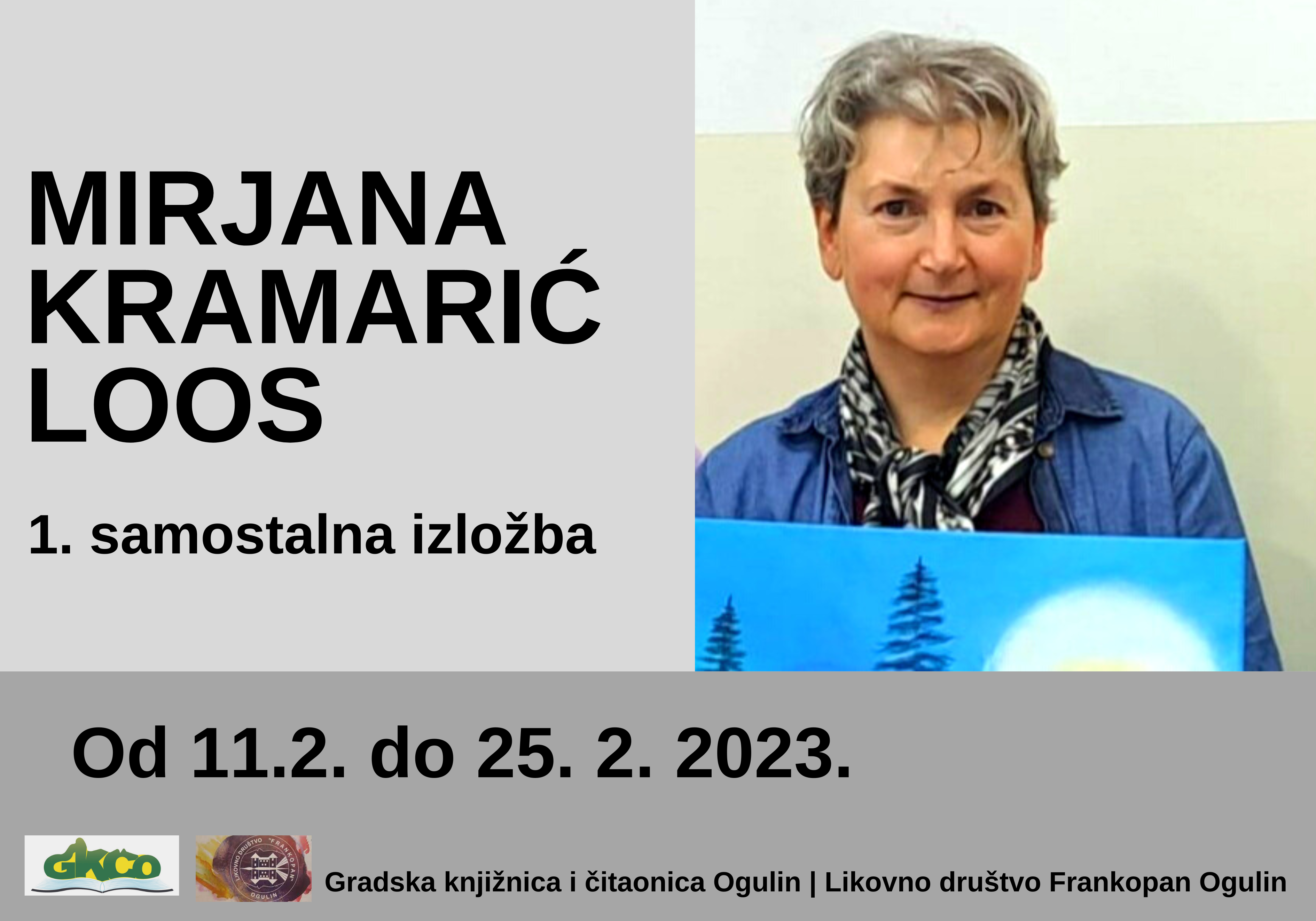 Izložba umjetničkih radova Mirjane Kramarić Loos