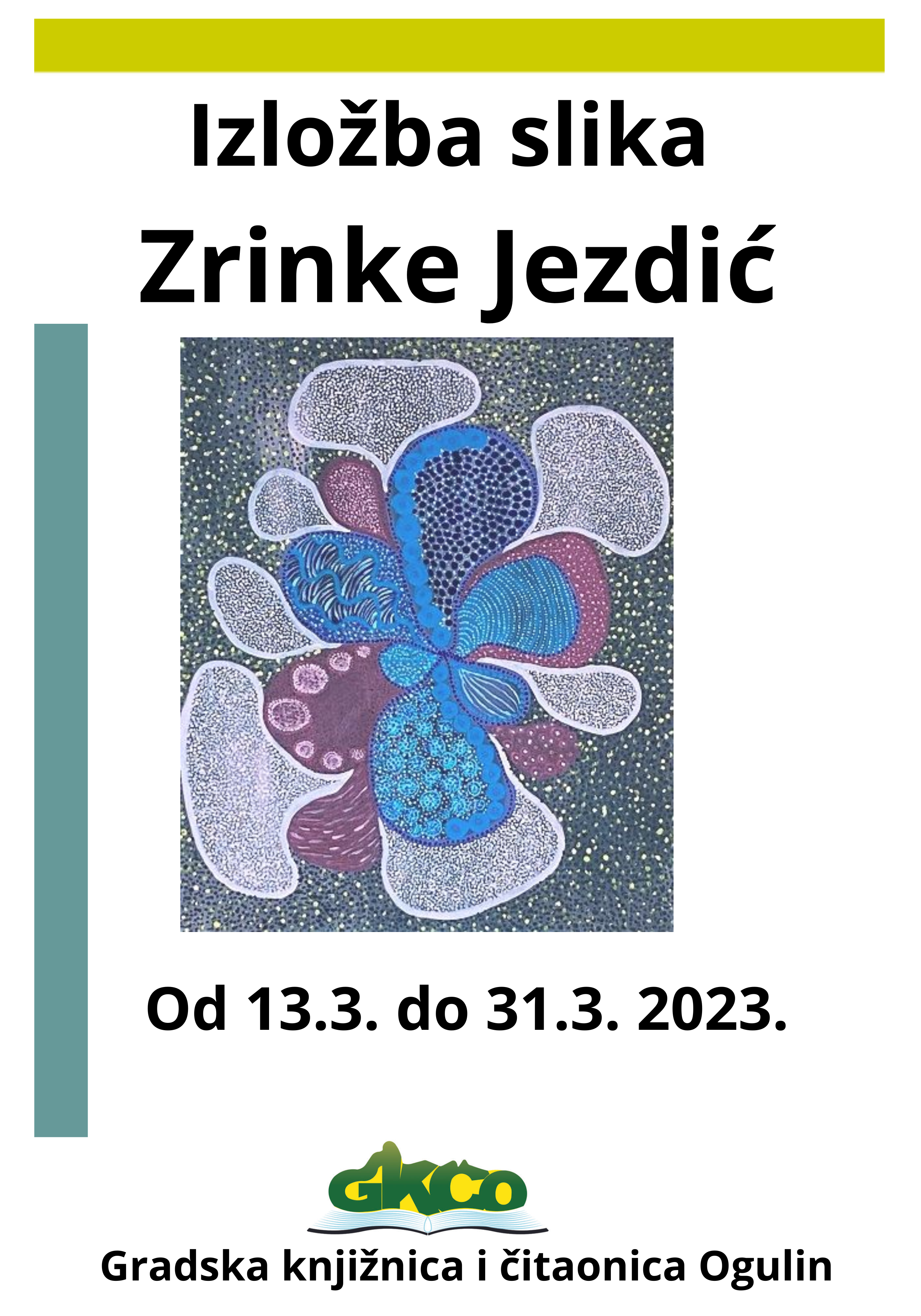 Izložba slika Zrinke Jezdić