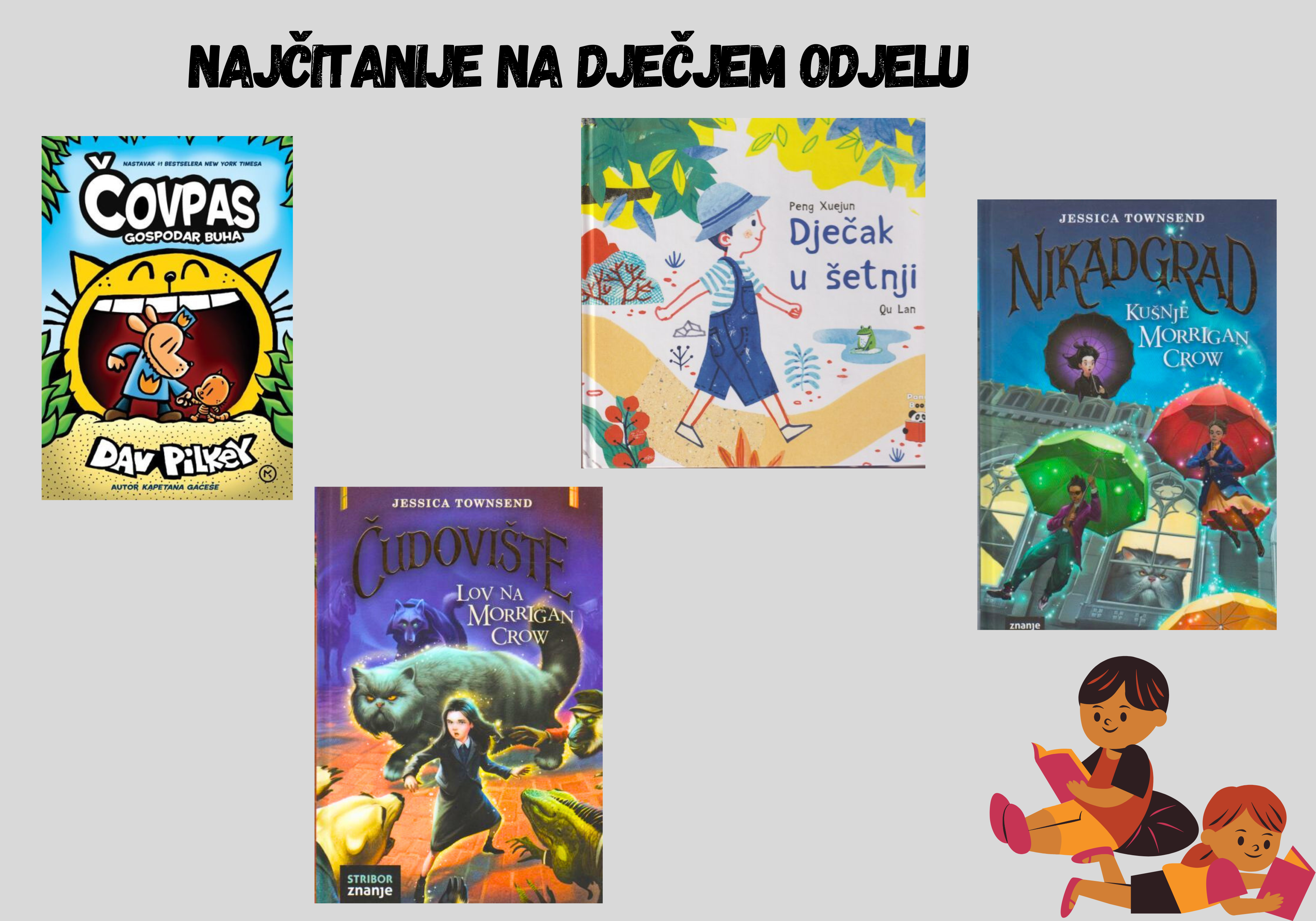 Najčitanije na Dječjem odjelu