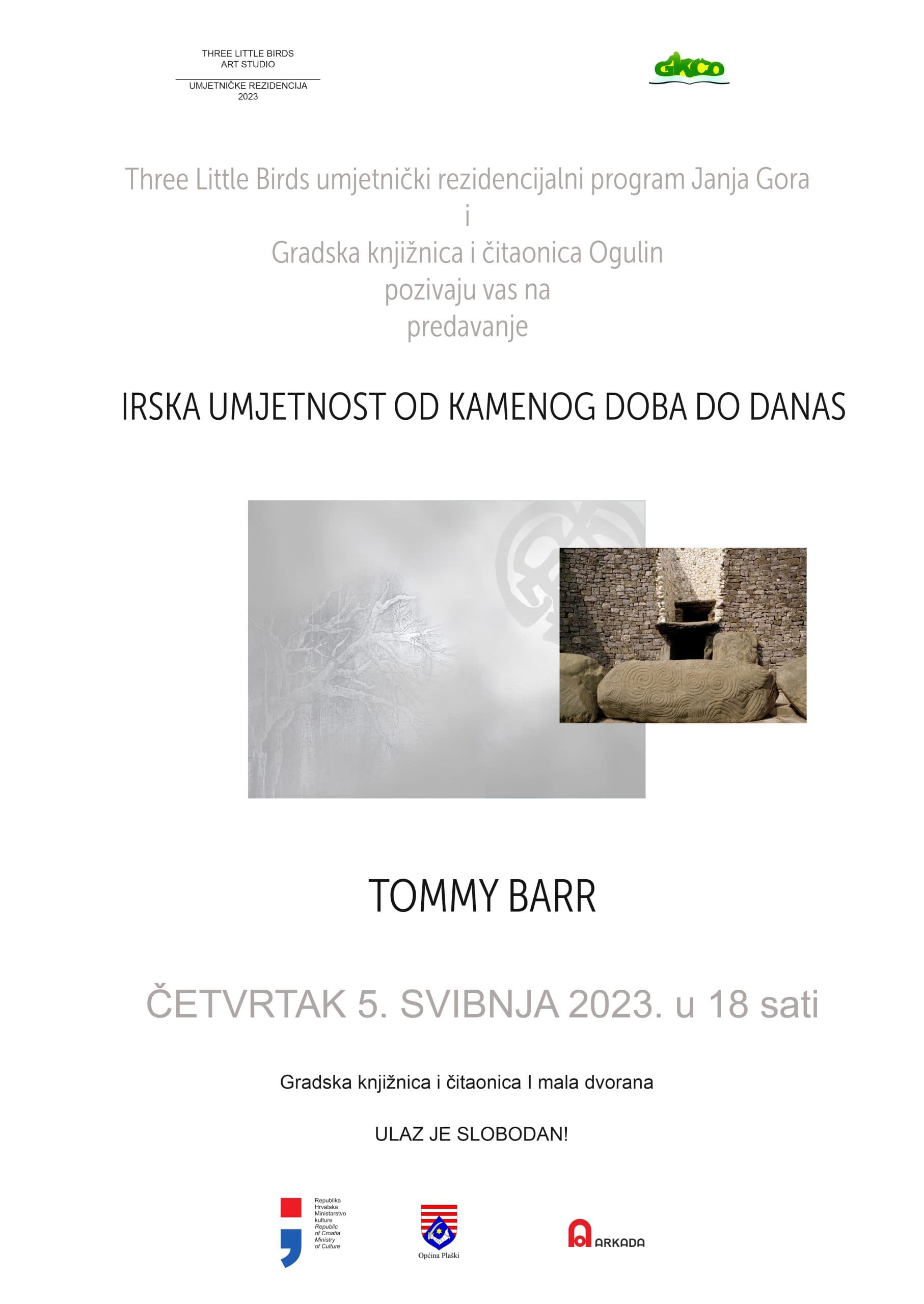 Predavanje: Irska umjetnost od kamenog doba do danas