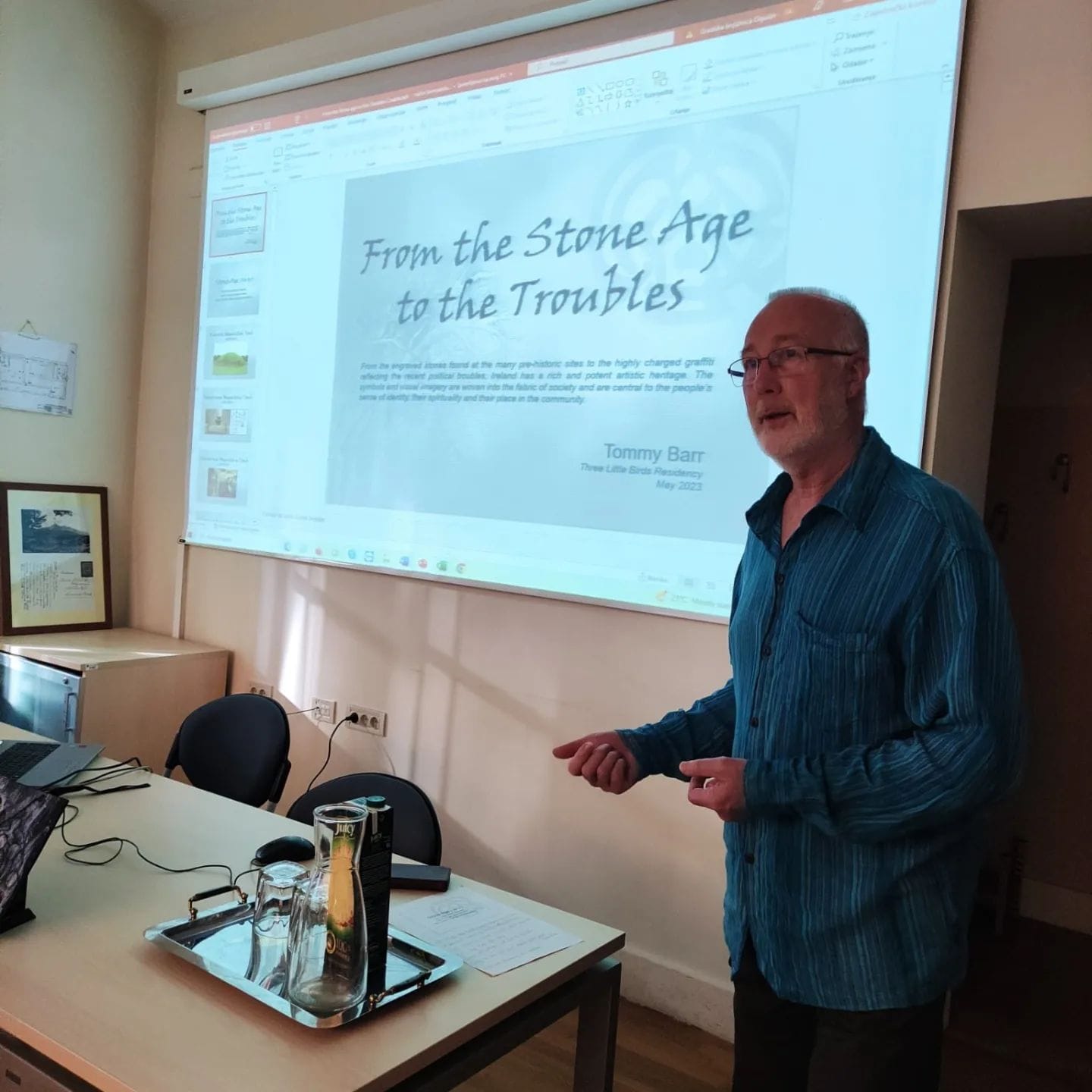 Održano predavanje “Irska umjetnost od kamenog doba do danas”