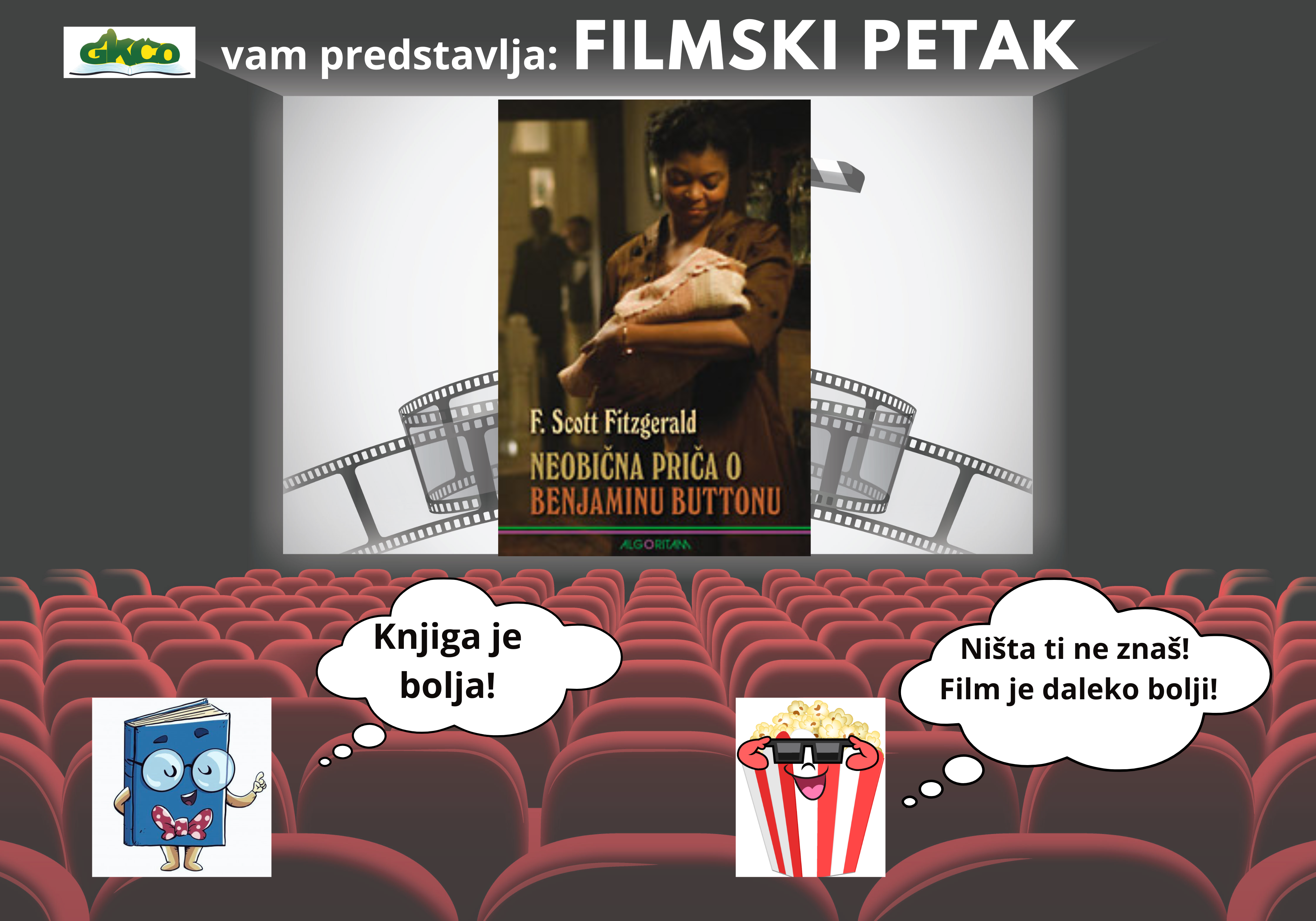 Filmski petak: knjiga ili film?