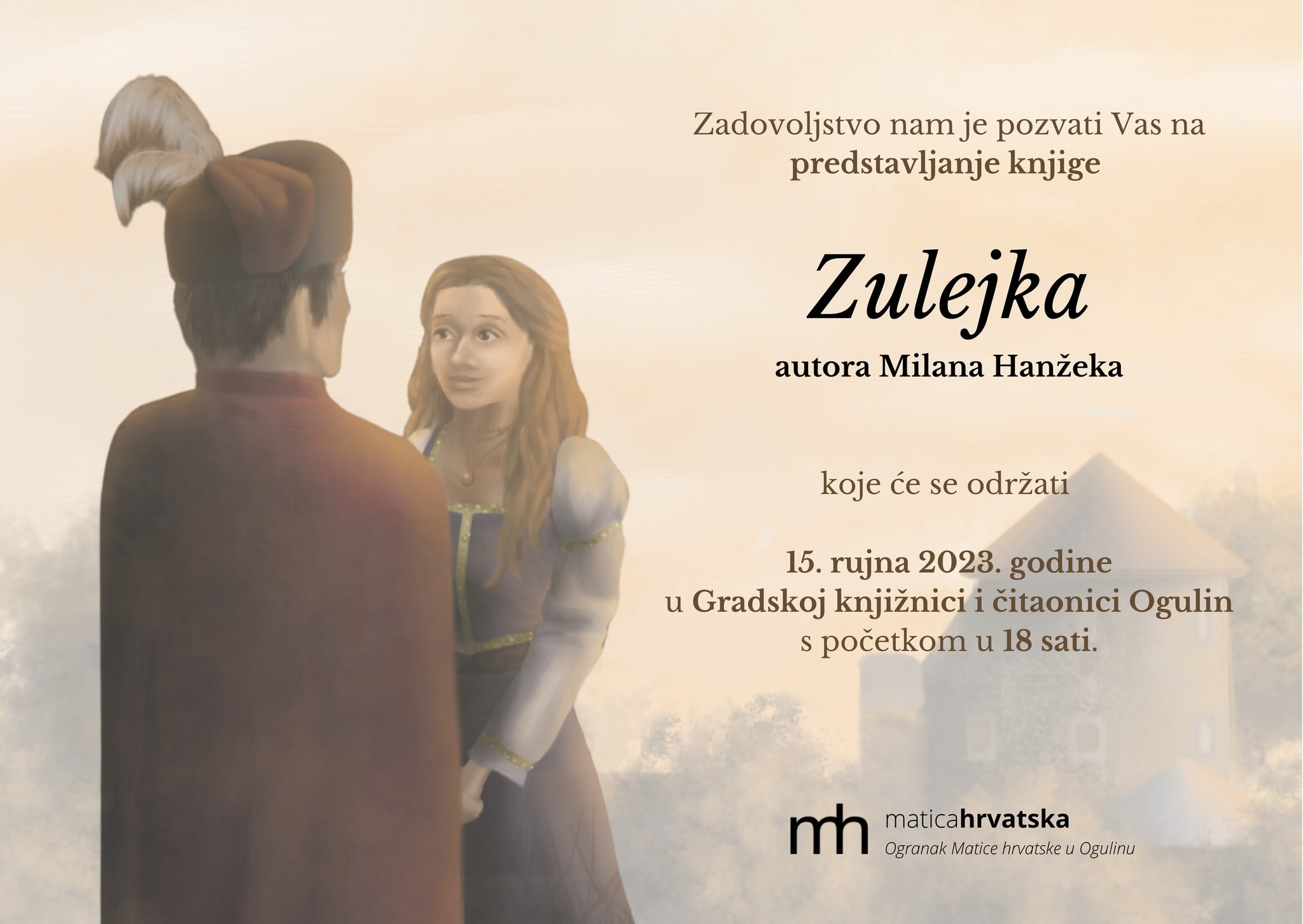 Predstavljanje knjige “Zulejka”