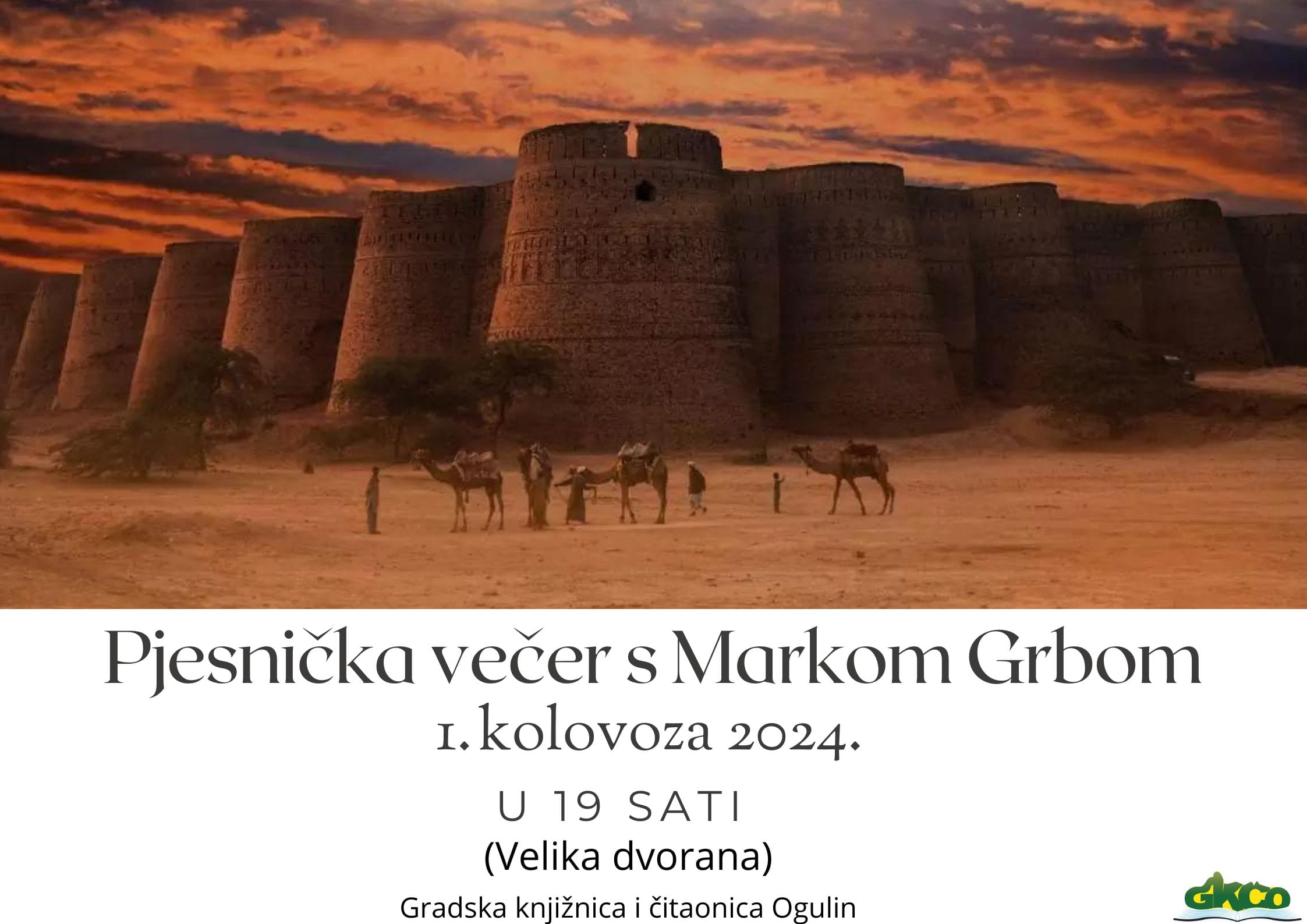 Pjesnička večer s Markom Grbom
