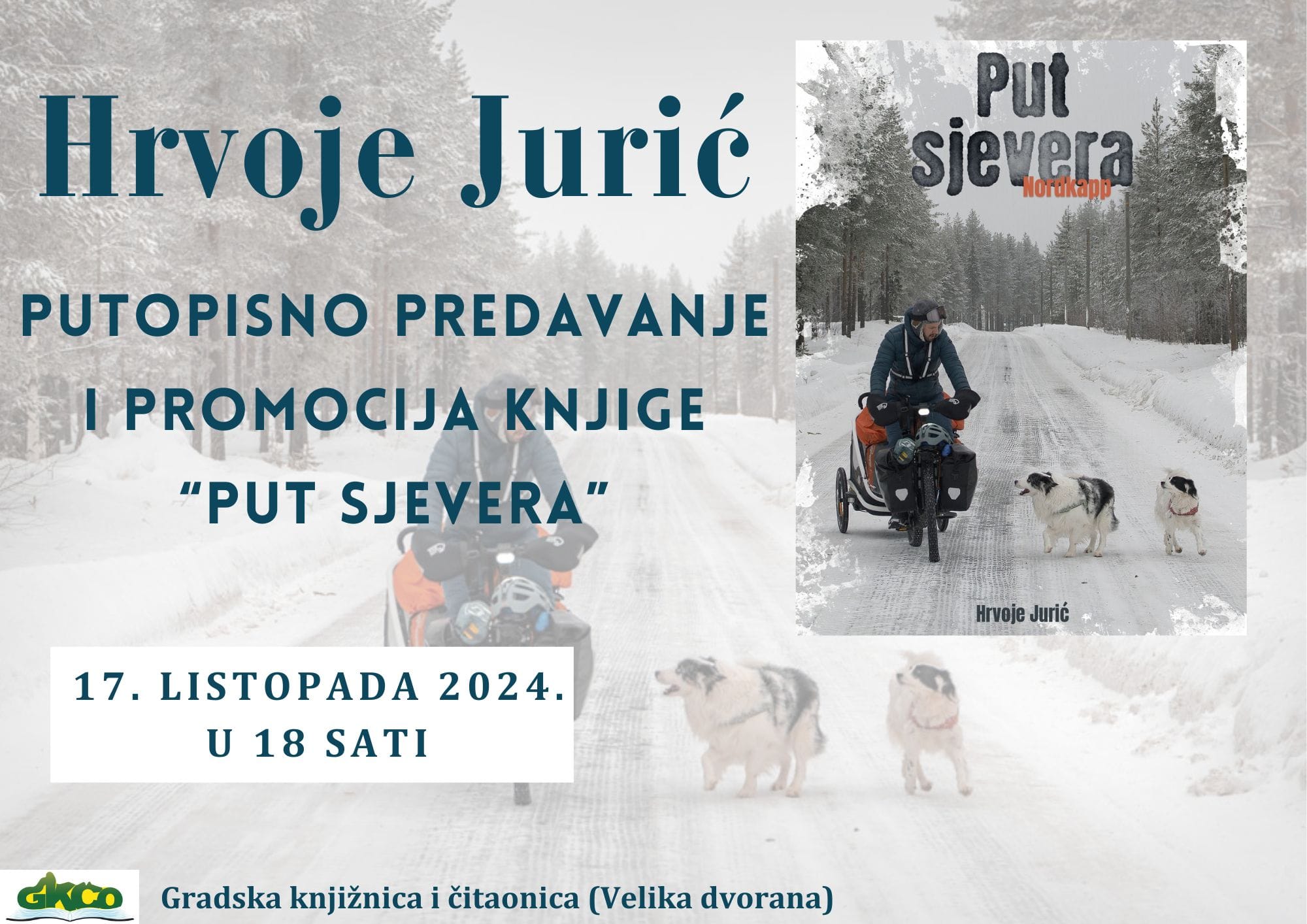 Putopisno predavanje i promocija knjige Hrvoja Jurića
