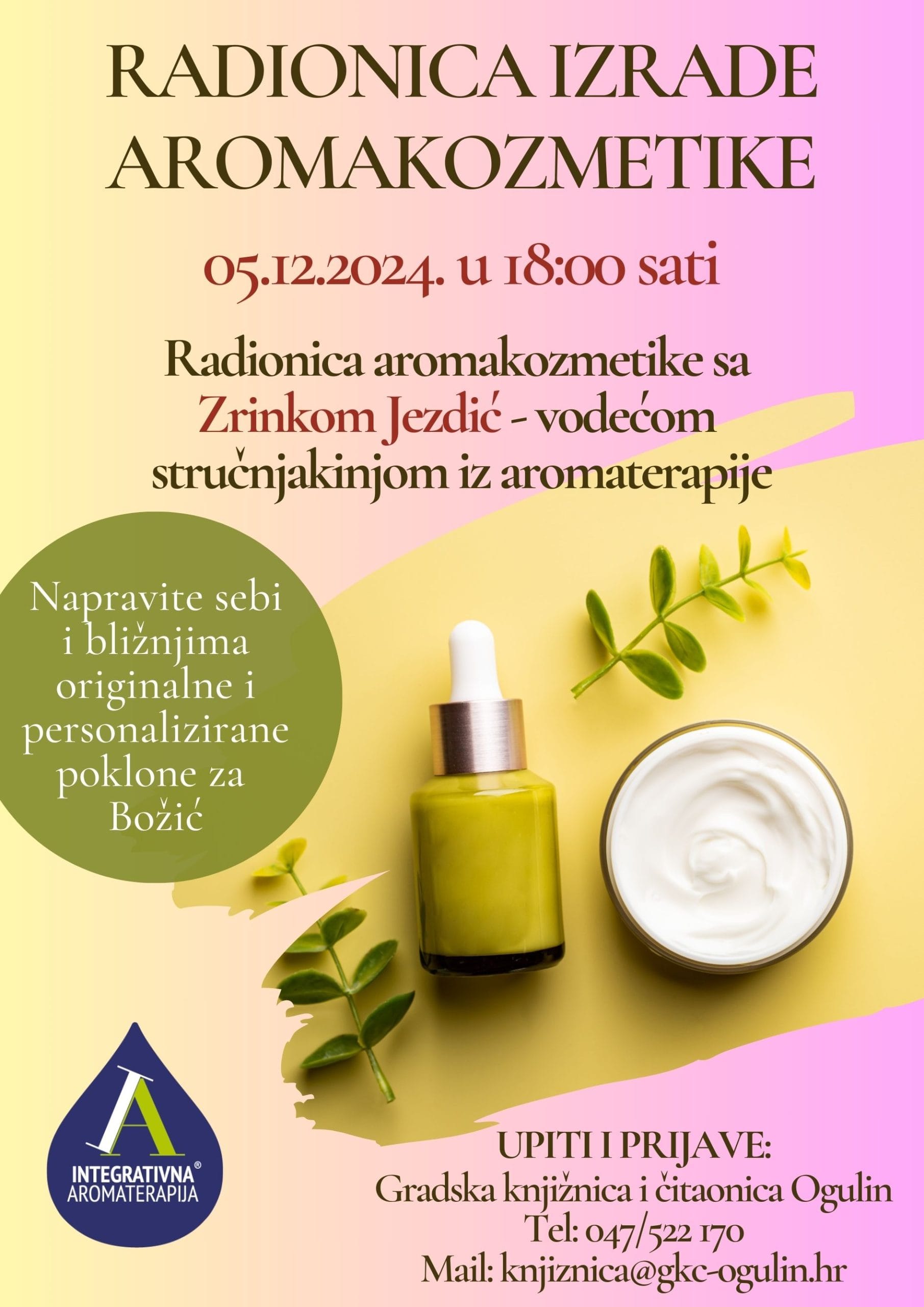 Radionica izrade aromakozmetike
