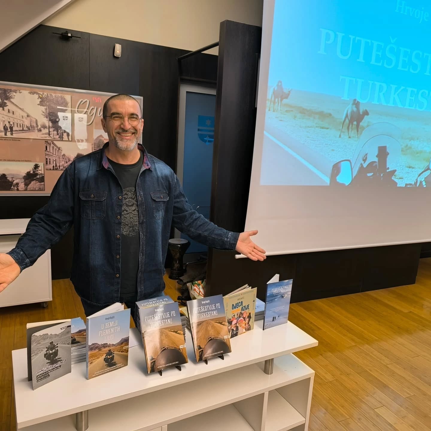 Održano izvrsno putopisno predavanje i promocija knjige Hrvoja Rupčića, glazbenika grupe Cubismo