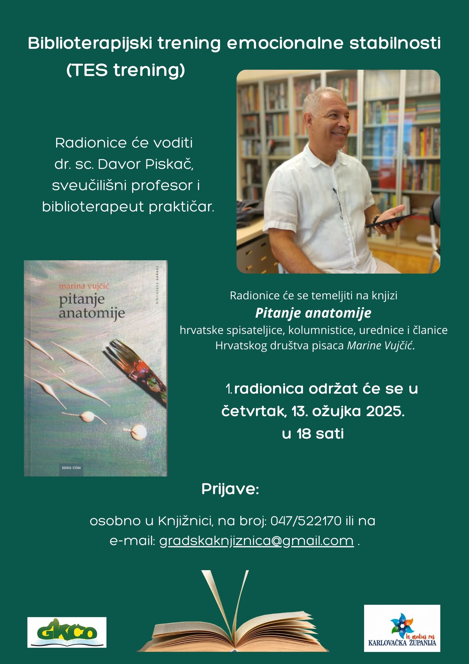 Biblioterapijski trening emocionalne stabilnosti (TES trening)
