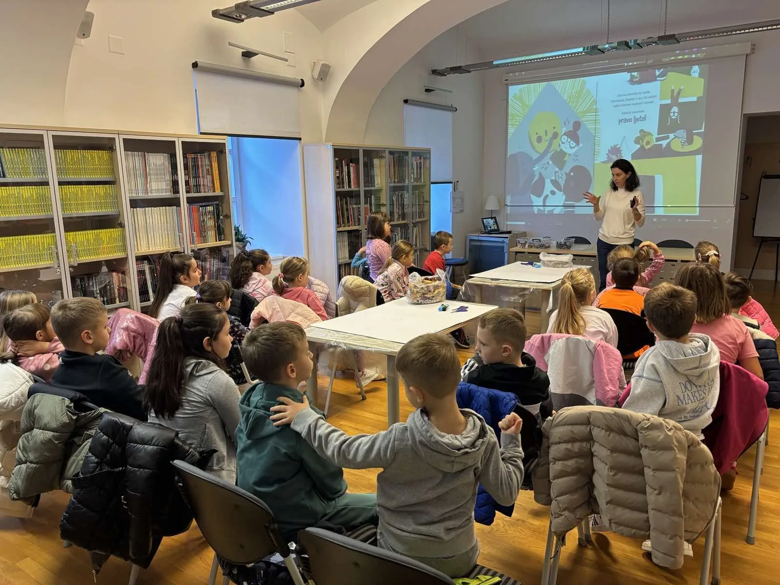 Početak projekta Naša mala knjižnica 1