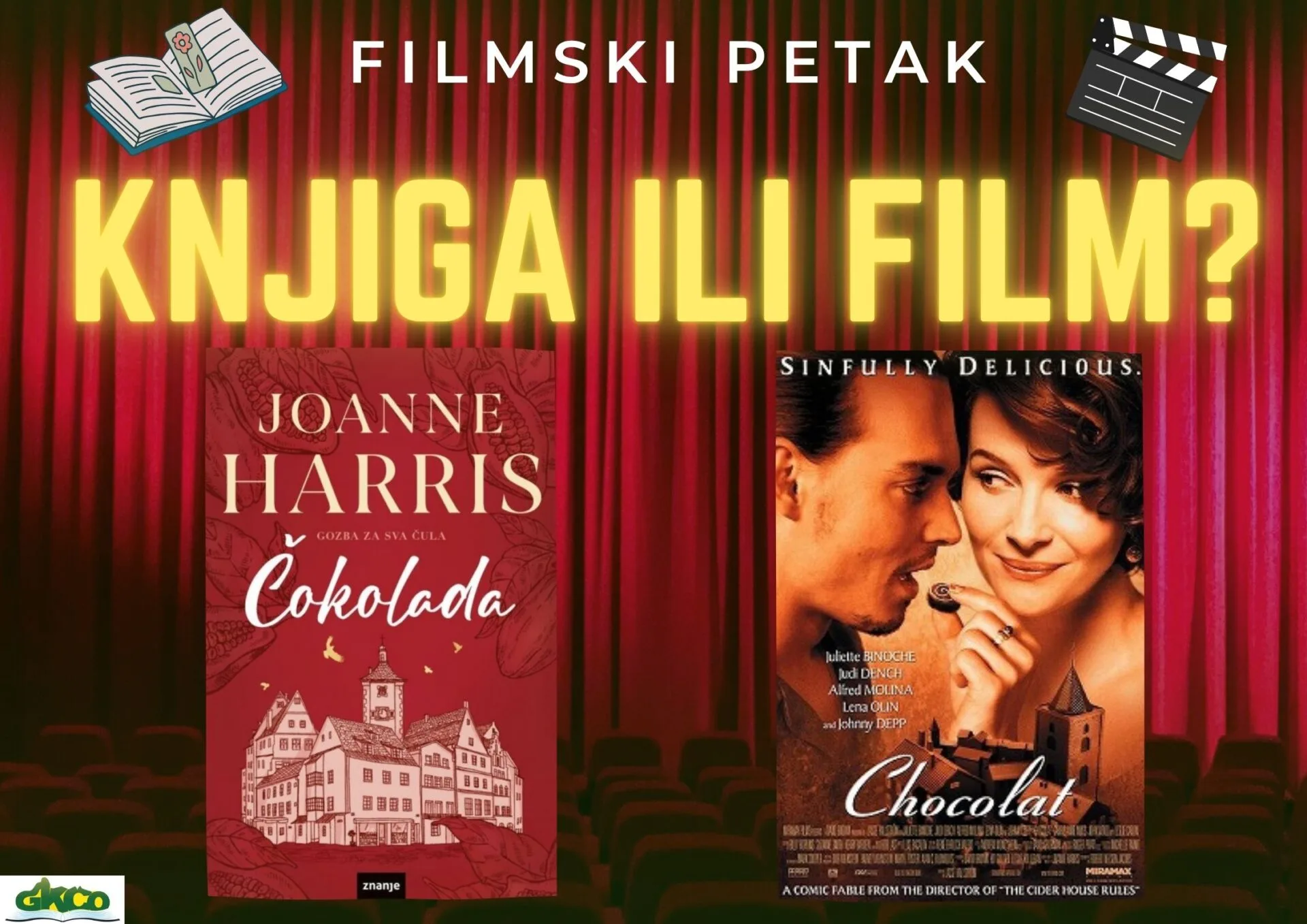 Filmski petak: knjiga ili film