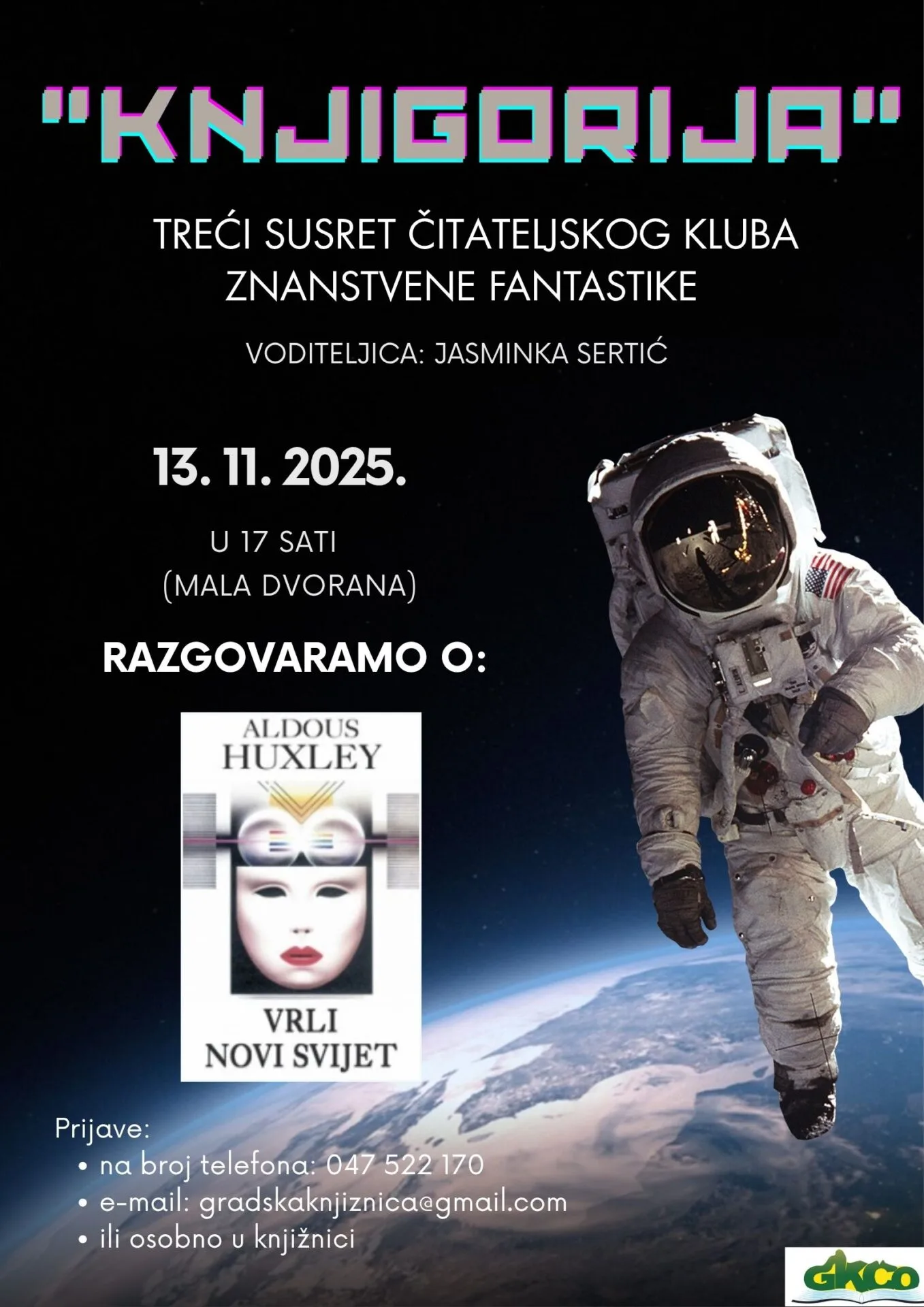 Treći susret ČK znanstvene fantastike “Knjigorija”