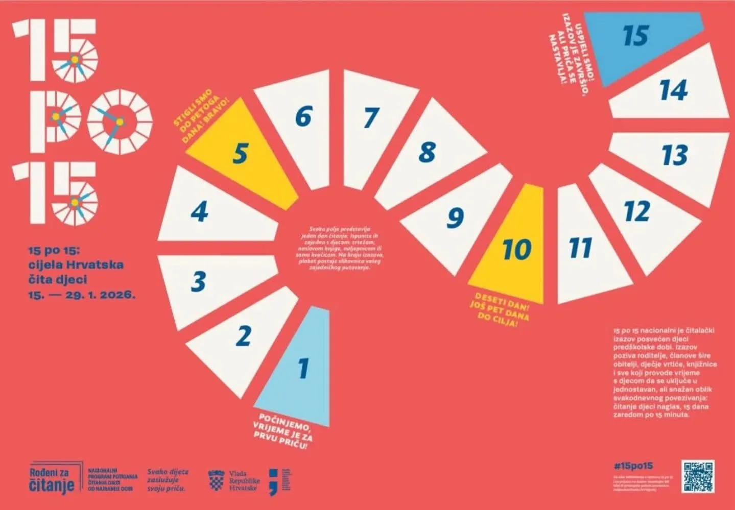 Poziv: uključite se u izazov 15 po 15