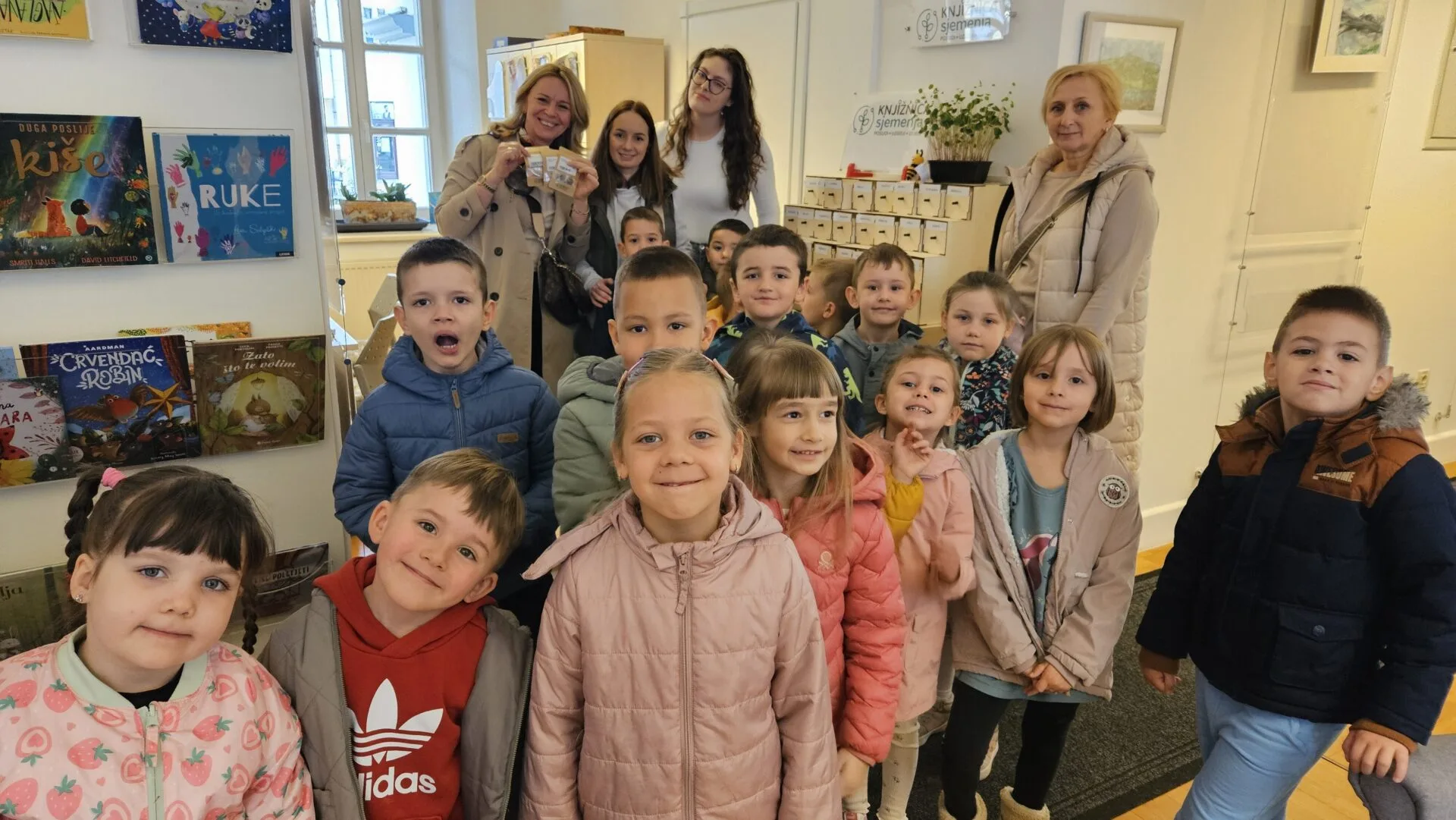 Skupina “Zrakice” u Knjižnici