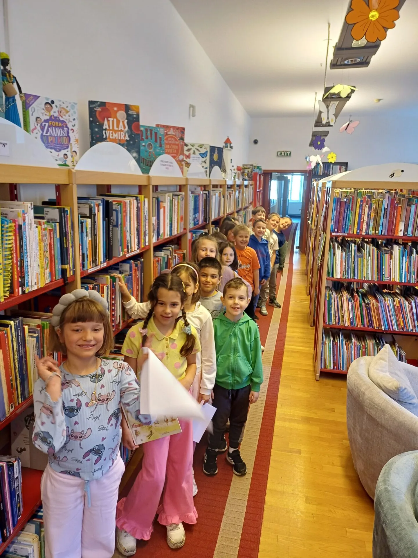 Posjet prvašića Prve osnovne škole Ogulin