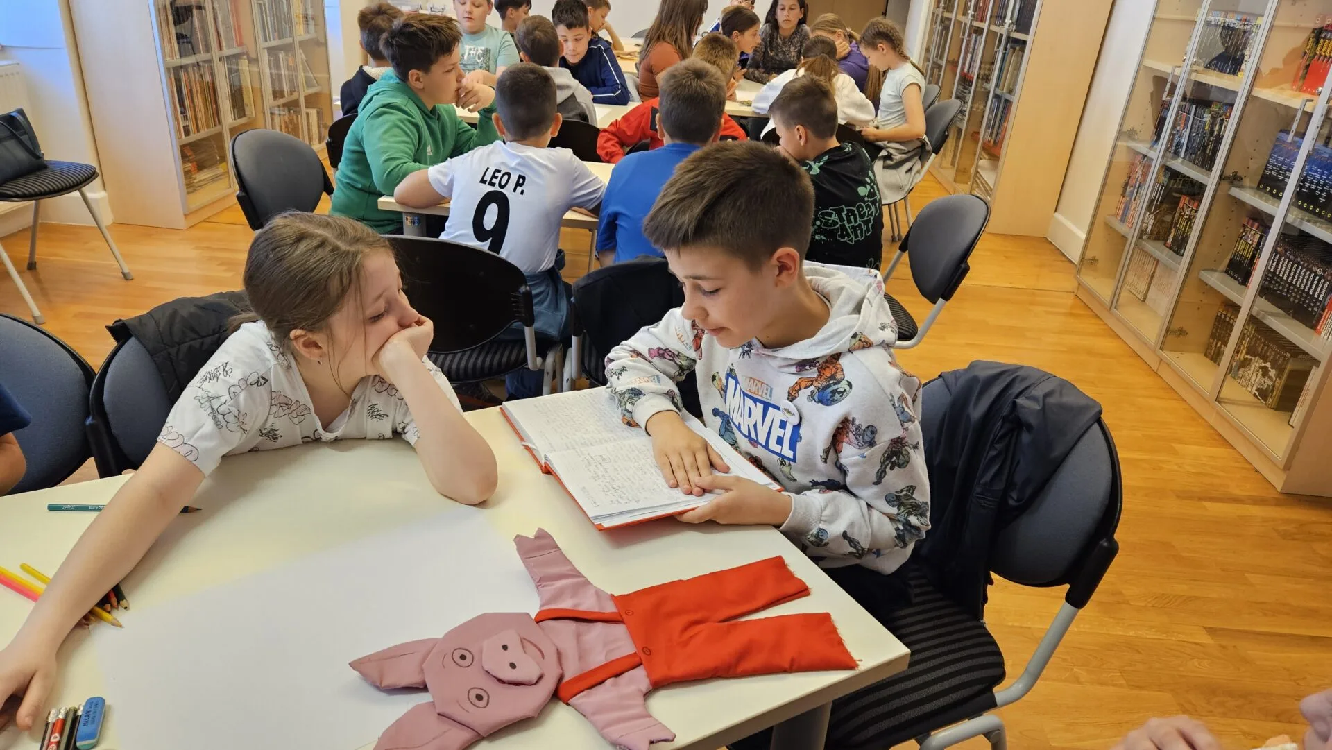 Radionica “Naša mala knjižnica 2” povodom obilježavanja manifestacije Noć knjige