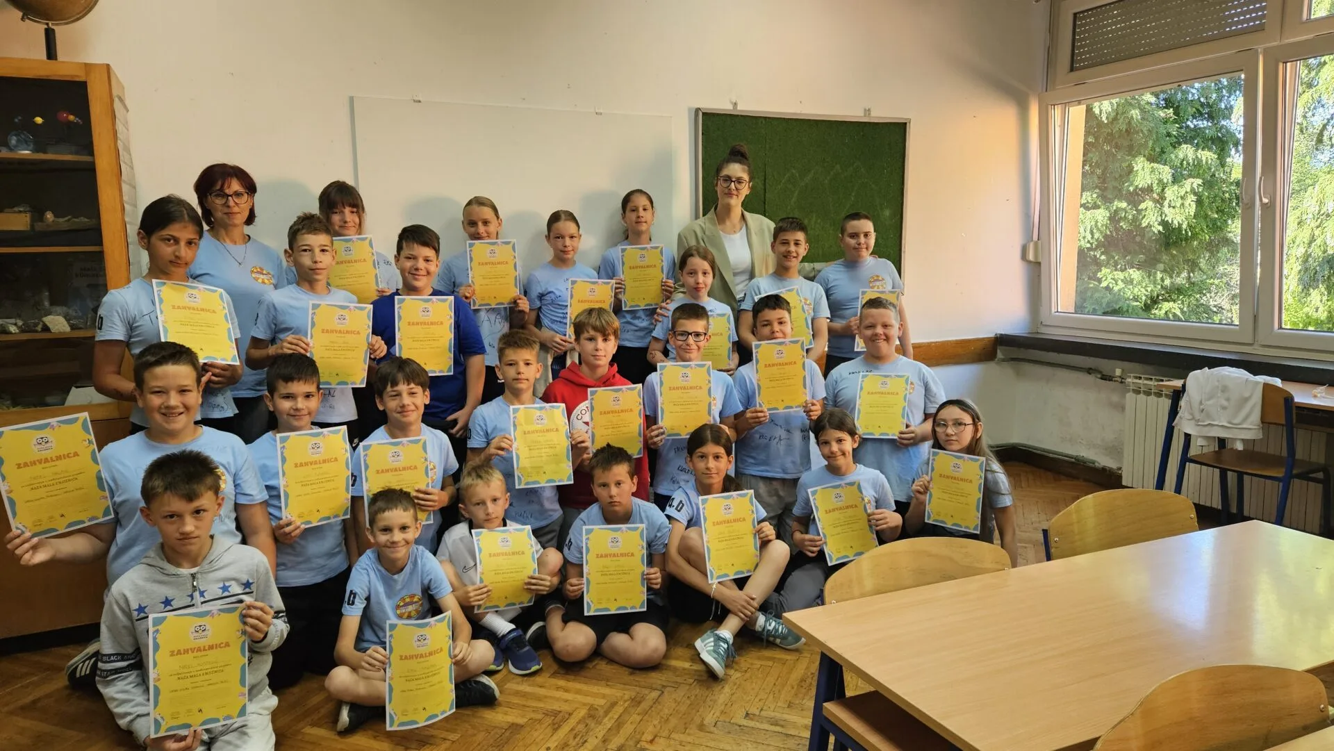 Uspješno završen projekt “Naša mala knjižnica” u suradnji s Prvom osnovnom školom Ogulin