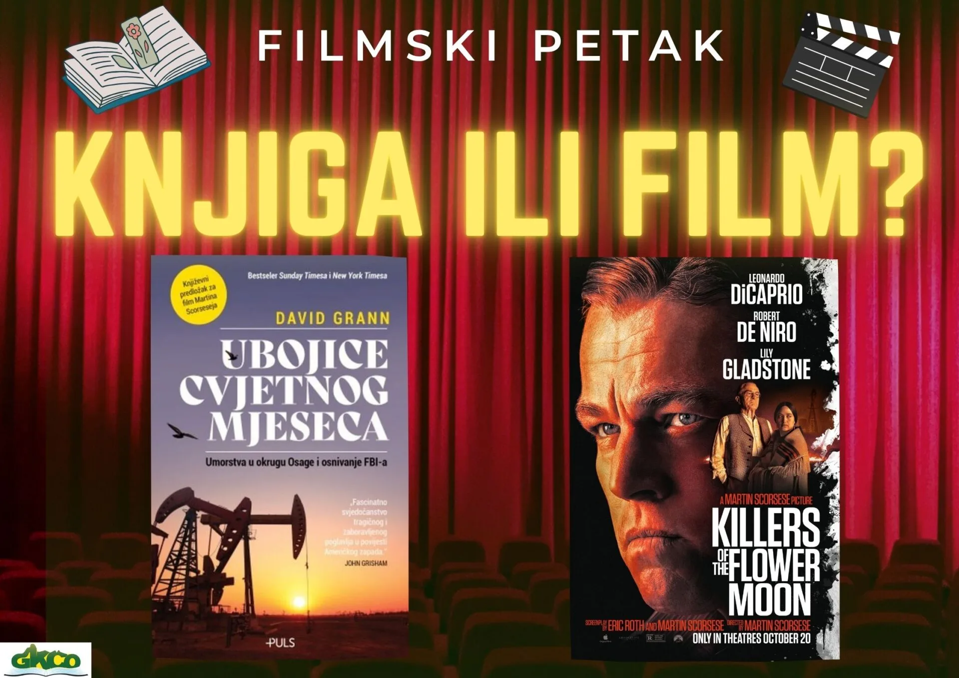 Filmski petak; knjiga ili film?
