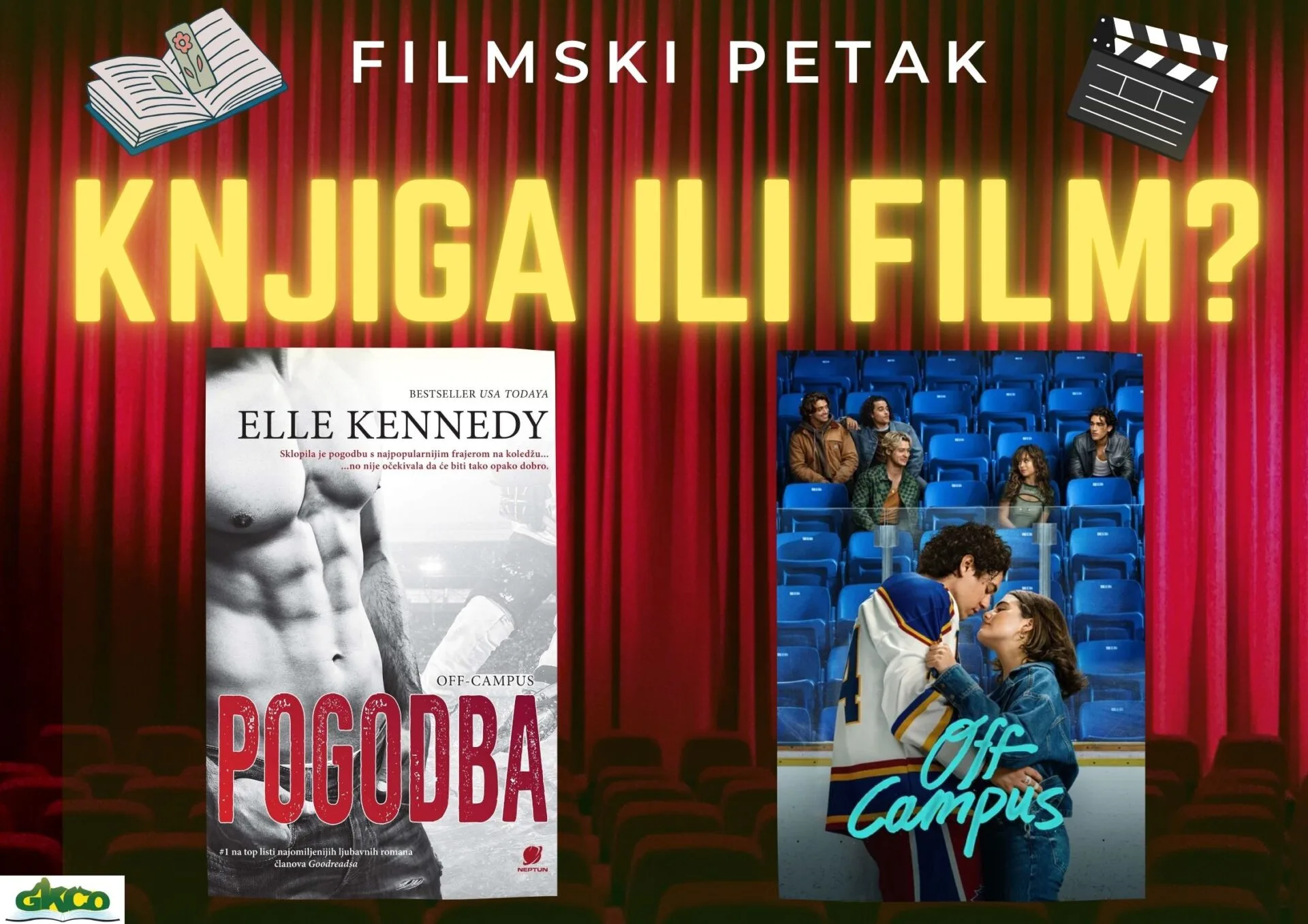 Filmski petak; knjiga ili film?