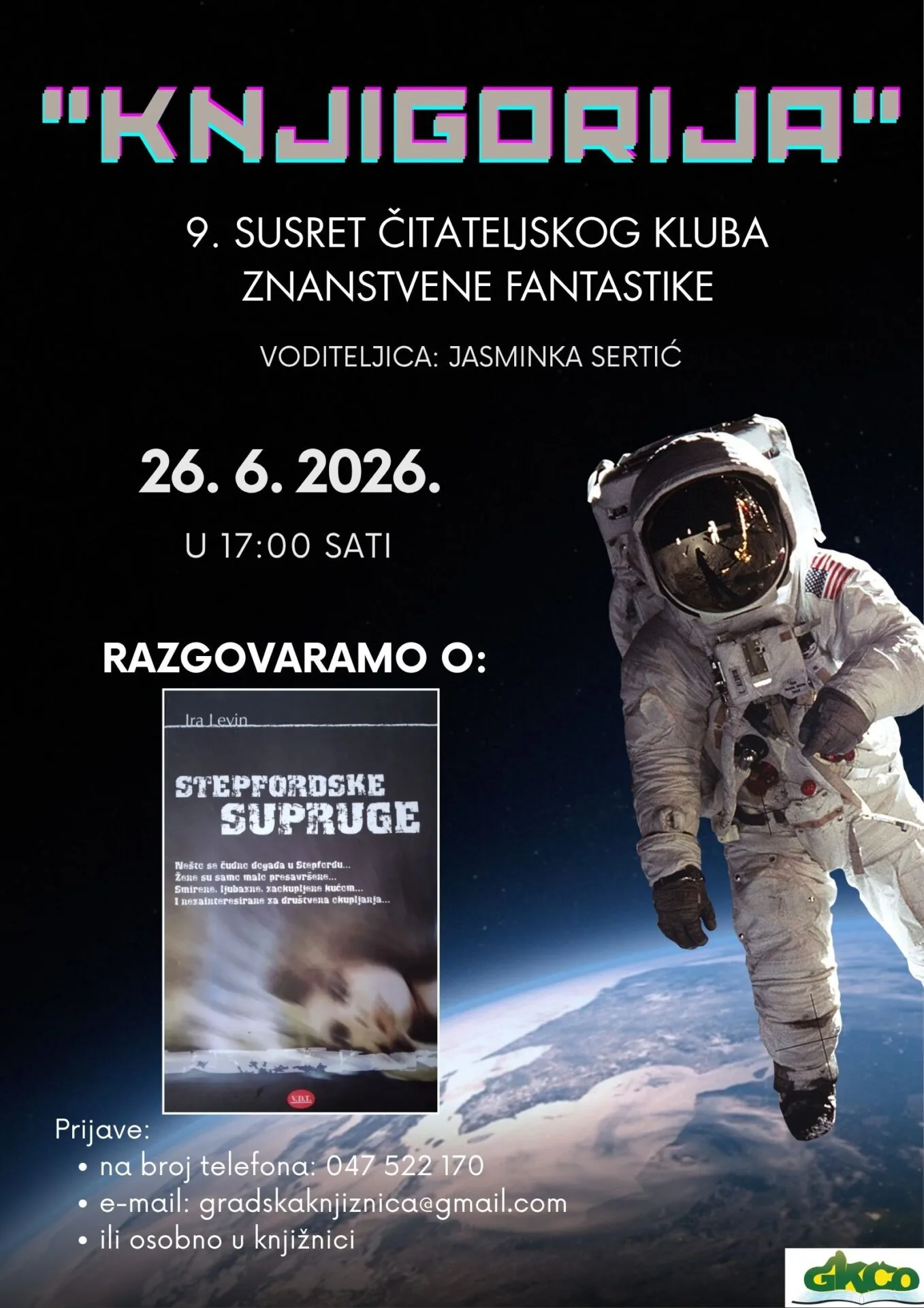 Deveti susret ČK znanstvene fantastike “Knjigorija”