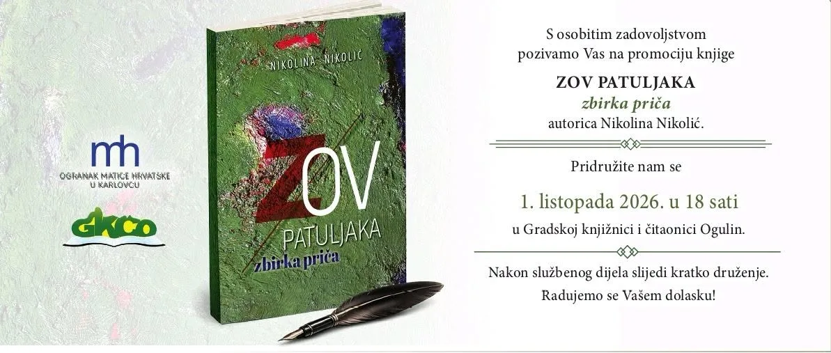 Promocija zbirke priča “Zov patuljaka” Nikoline Nikolić