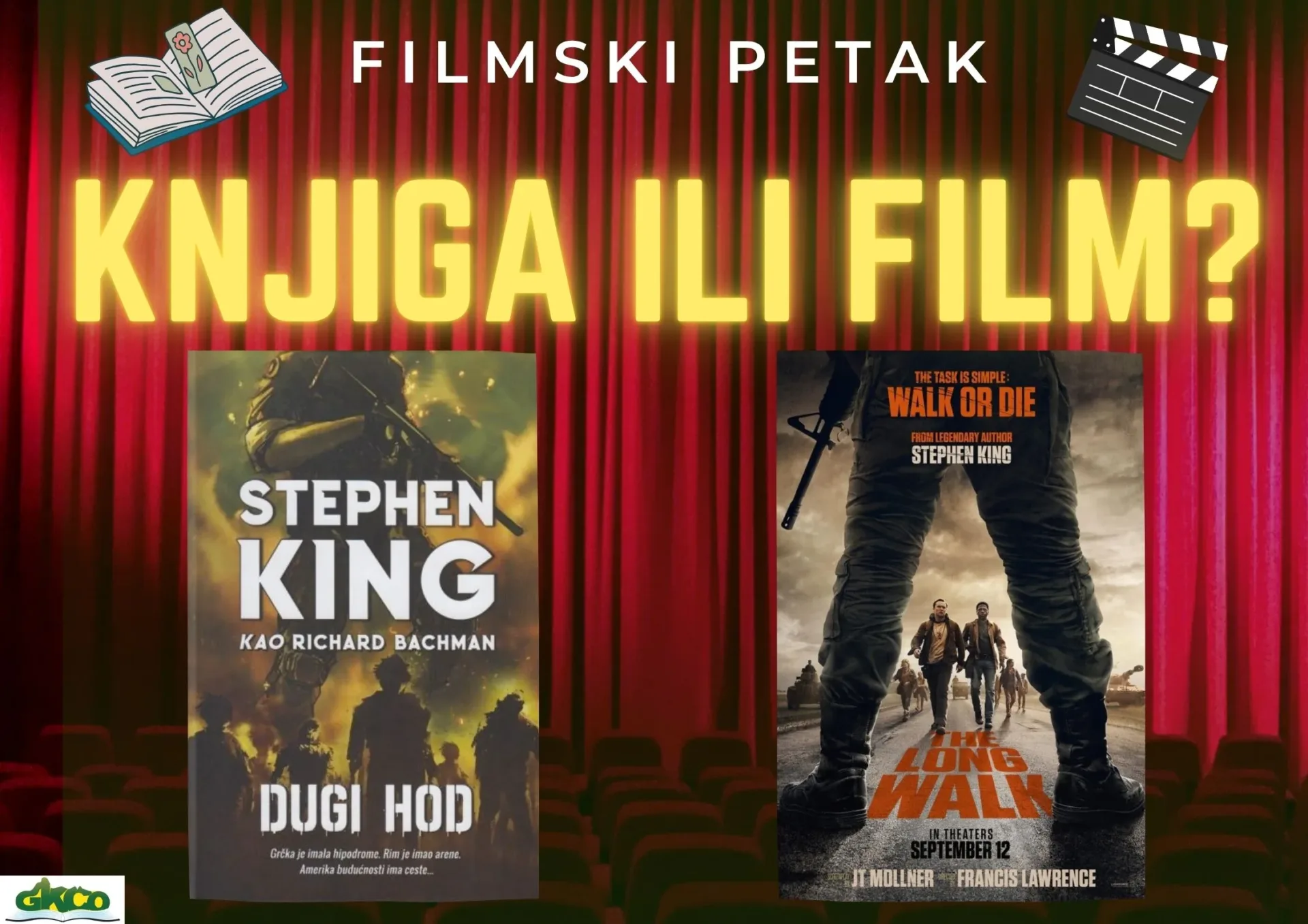 Filmski petak; knjiga ili film?