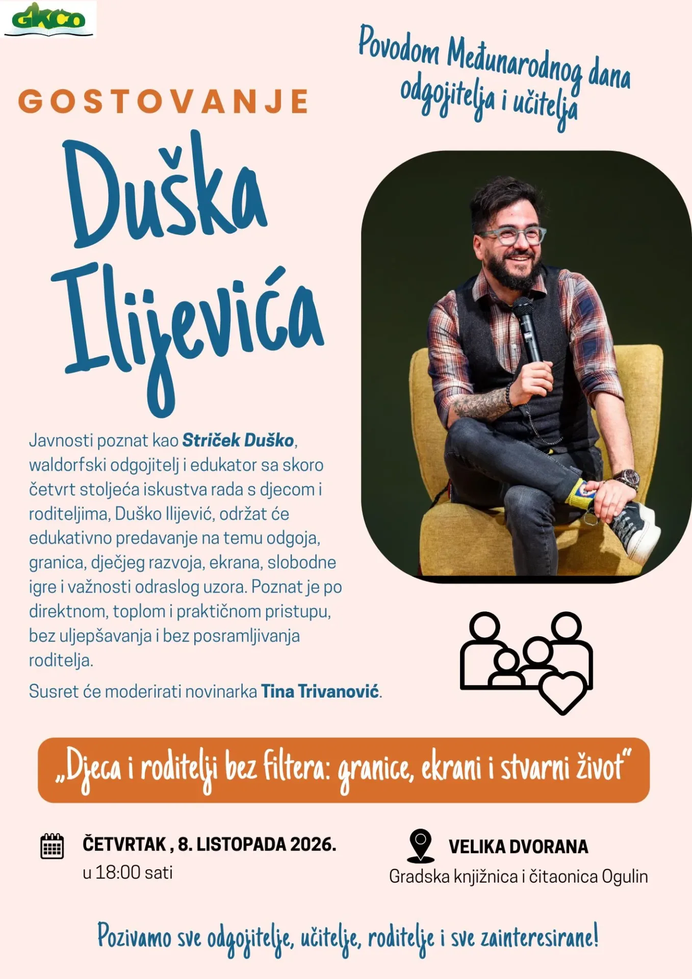 Gostovanje Duška Ilijevića – Stričeka Duška