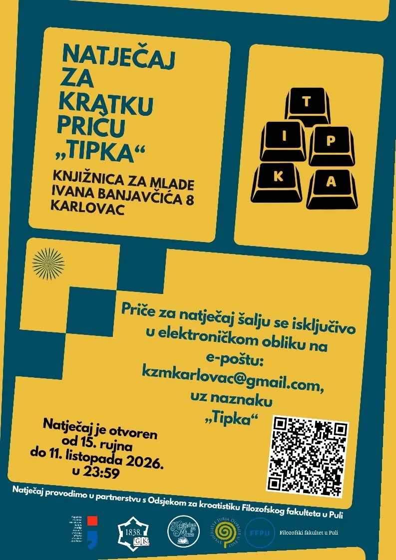 Natječaj za kratku priču “Tipka”