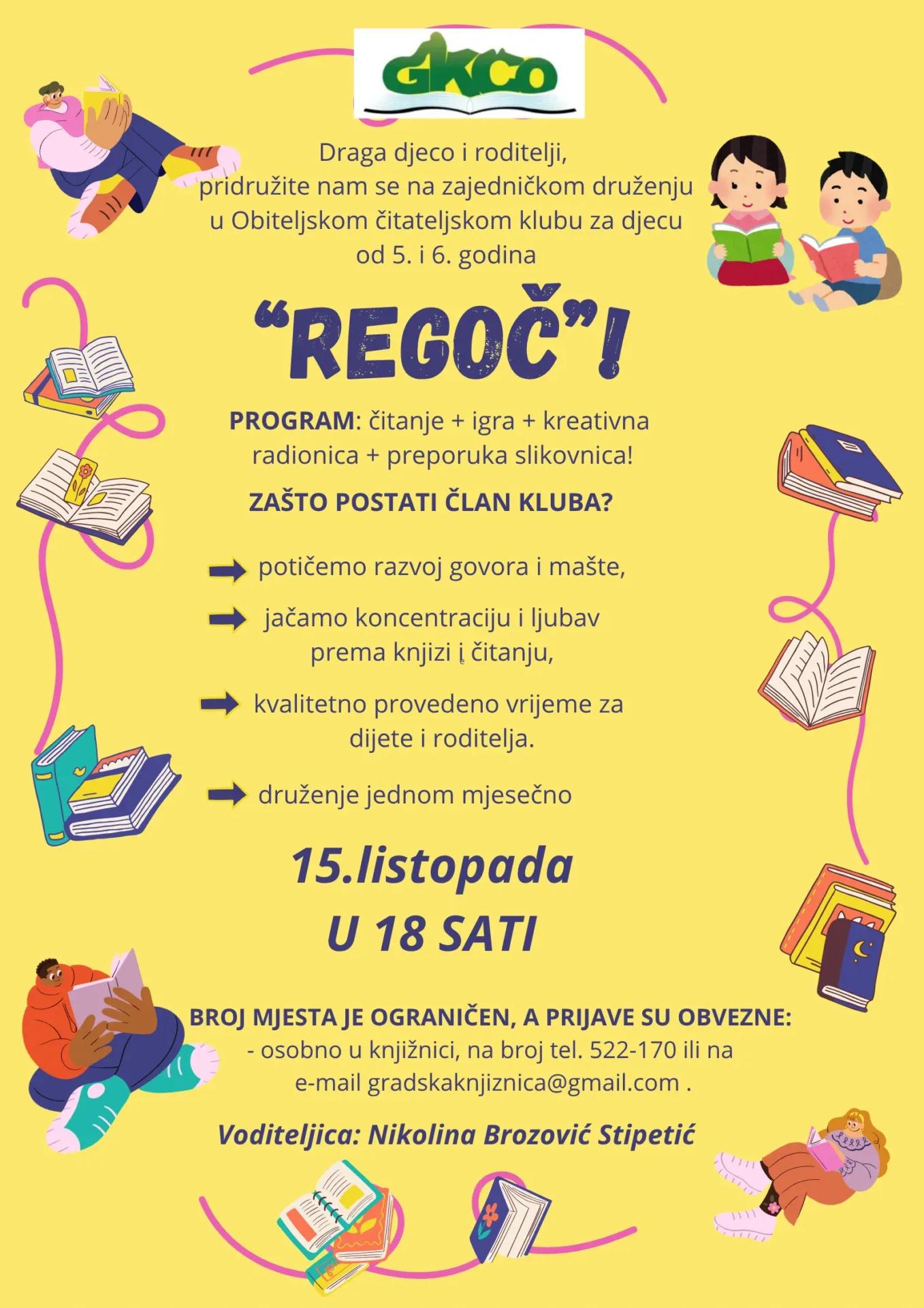 Obiteljski čitateljski klub “Regoč”