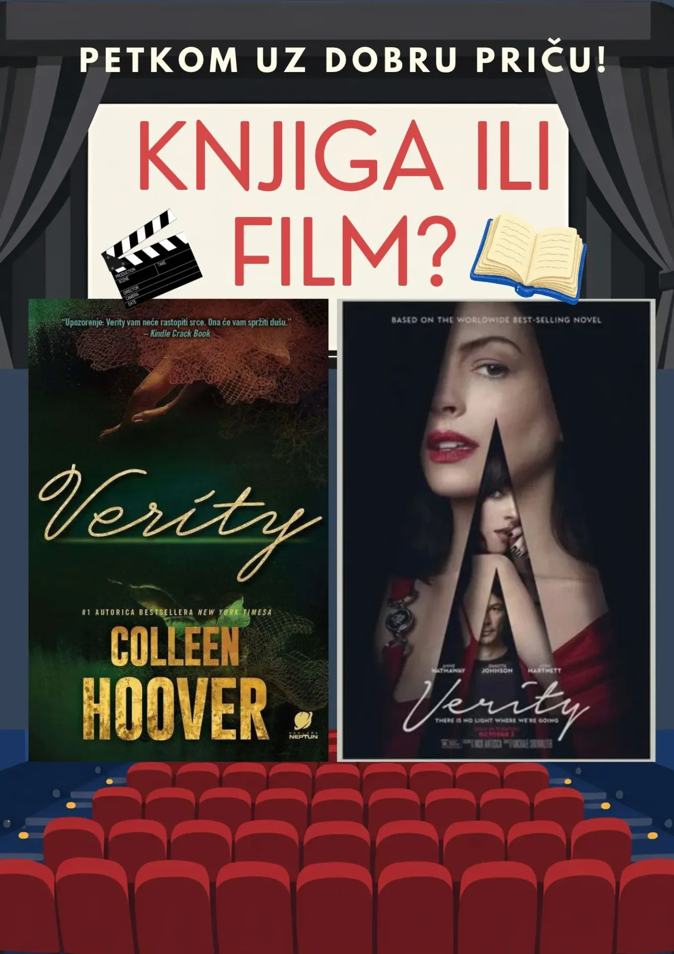 Filmski petak; knjiga ili film?