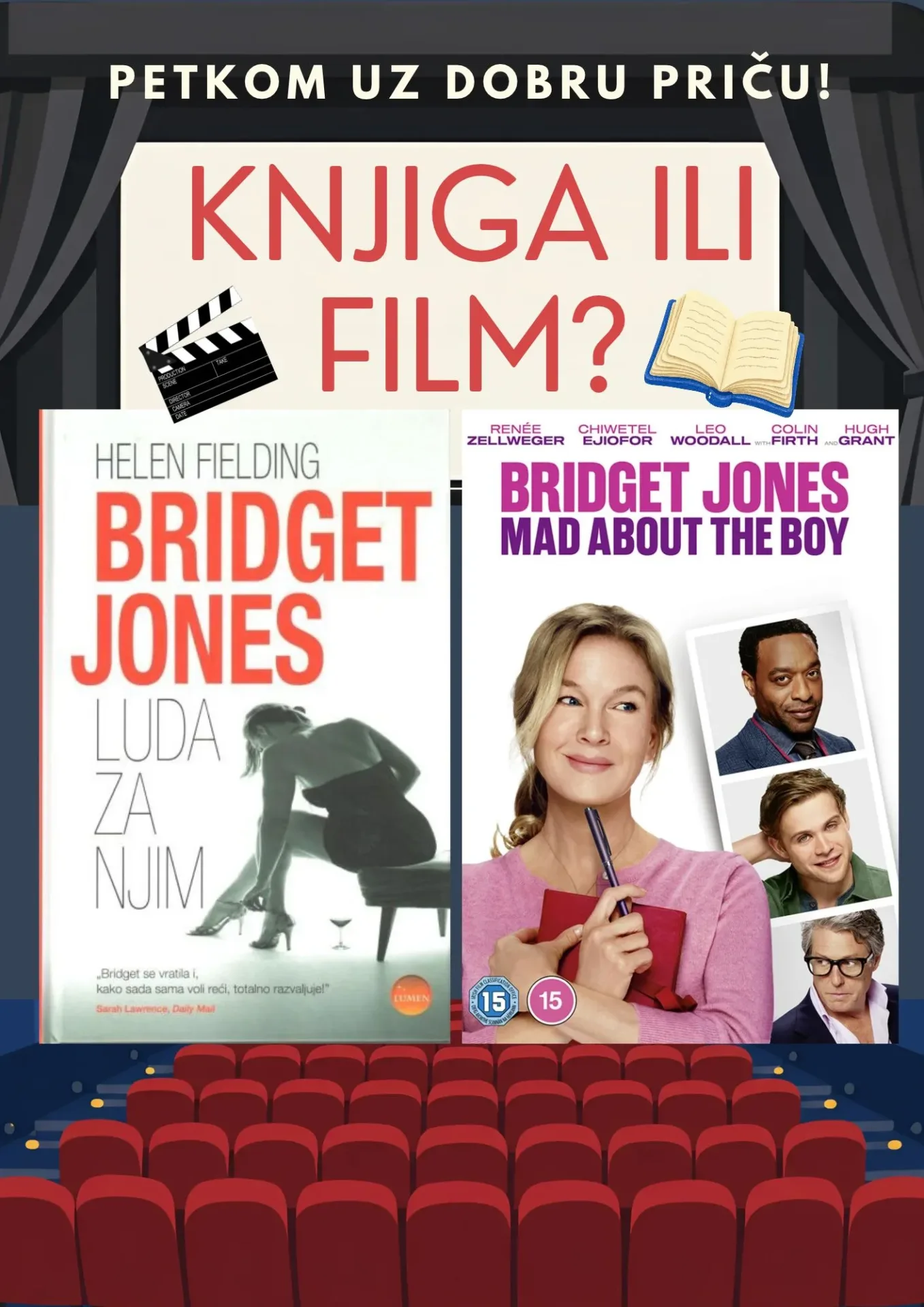 Filmski petak; knjiga ili film?